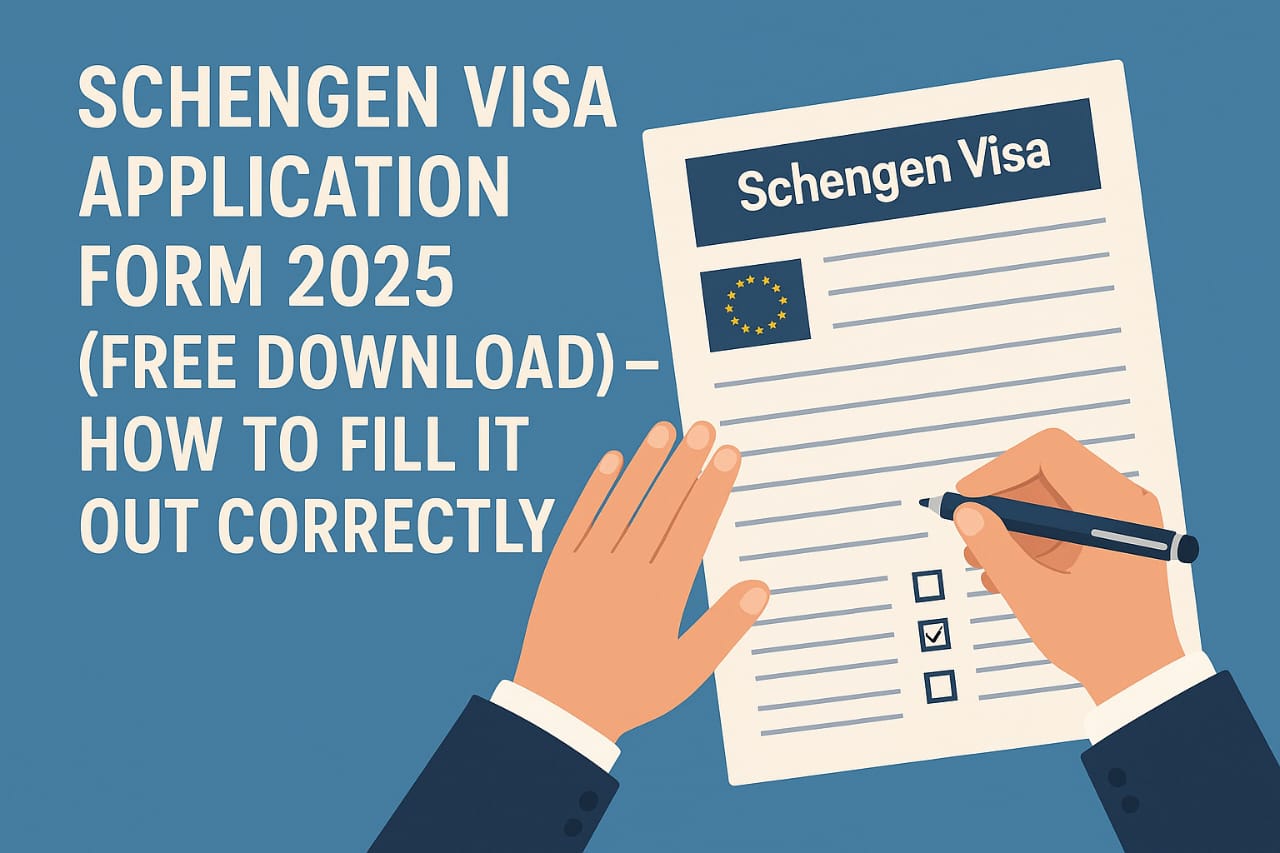 Schengen Visa Application Form