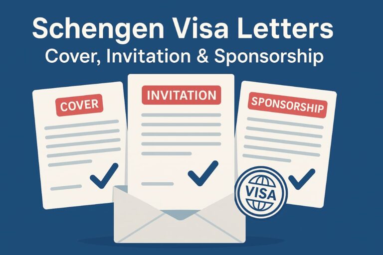 Schengen Visa Letter